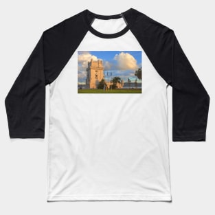 Torre de Belém. sunset Baseball T-Shirt